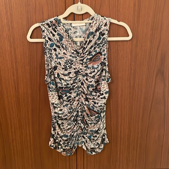 Ulla Johnson Allie Top in Clematis - Picture 3 of 5